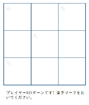 ２ターン目終了時の盤面